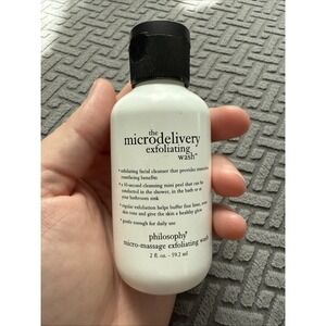 New Philosophy Microdelivery Micro Massage Exfoliating Wash 2 fl‎ oz